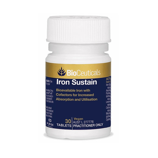BioCeuticals Iron Sustain Tablets 30