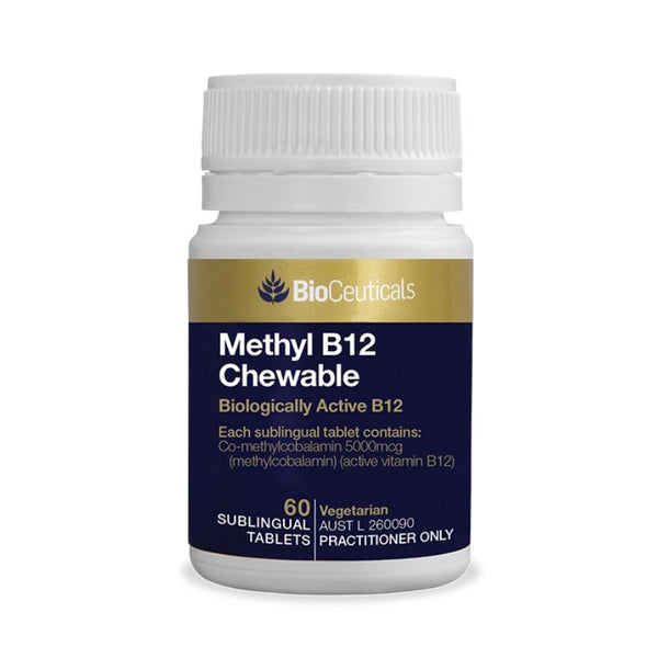 BioCeuticals Methyl B12 Chewable Tablets 60