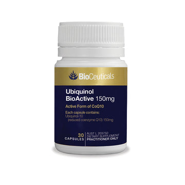 BioCeuticals Ubiquinol BioActive 150mg Capsules 30