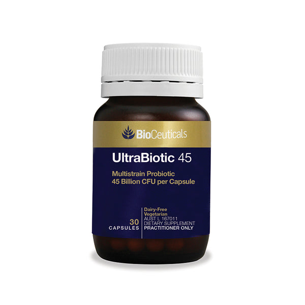 BioCeuticals Ultrabiotic 45 Capsules 30 (Fridge Item)