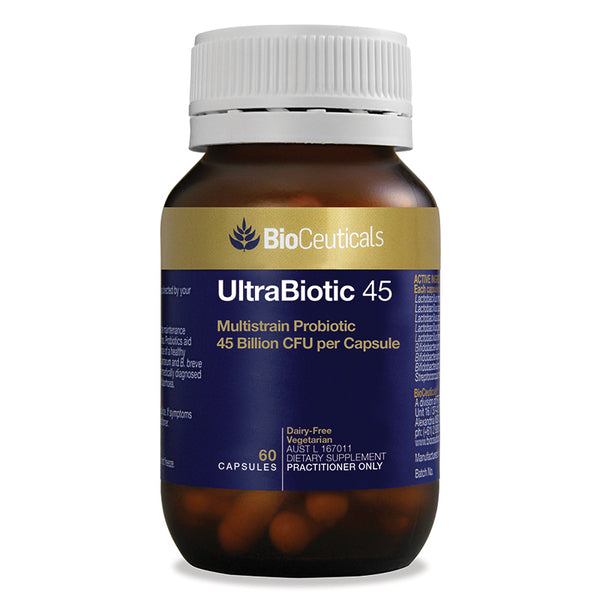 BioCeuticals Ultrabiotic 45 Capsules 60 (Fridge Item)