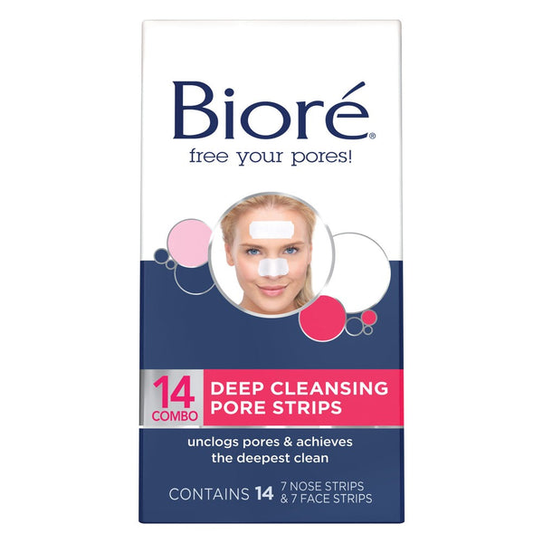 Biore Deep Cleansing Combo Pore Strips 14 Pack