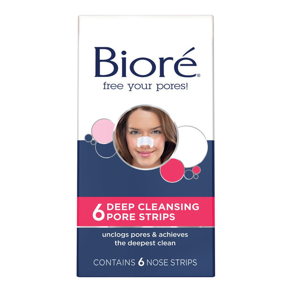 Biore Deep Cleansing Original Pore Strips 6 Pack