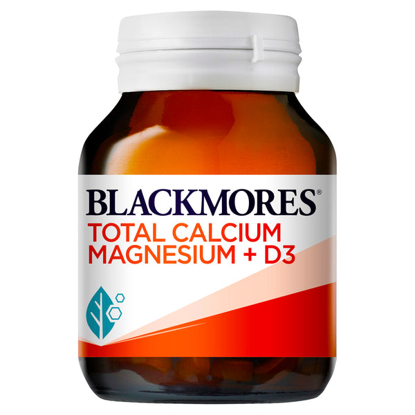 Blackmores Total Calcium + Magnesium + D3 Tablets 60
