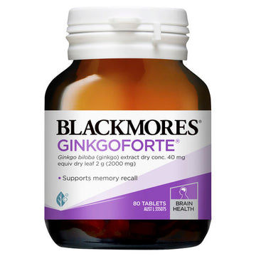 Blackmores Ginkgoforte Tablets 80