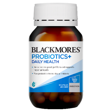 Blackmores Probiotics+ Daily Health Capsules 30