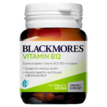 Blackmores Vitamin B12 Tablets 75