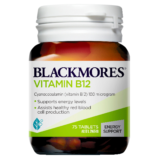 Blackmores Vitamin B12 Tablets 75
