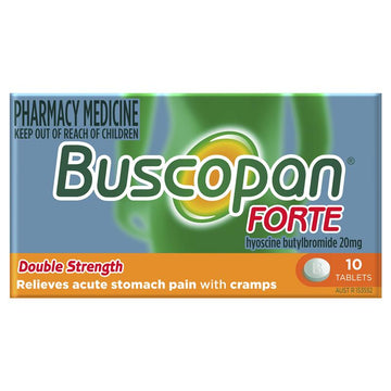Buscopan Forte 20mg Tablets 10