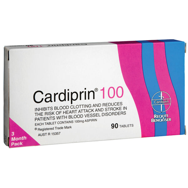 Cardiprin 100mg Tablets 90