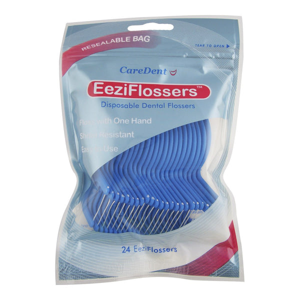 CareDent EeziFlossers Pack 24