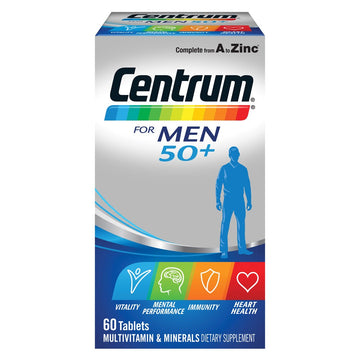 Centrum For Men 50+ Tablets 60