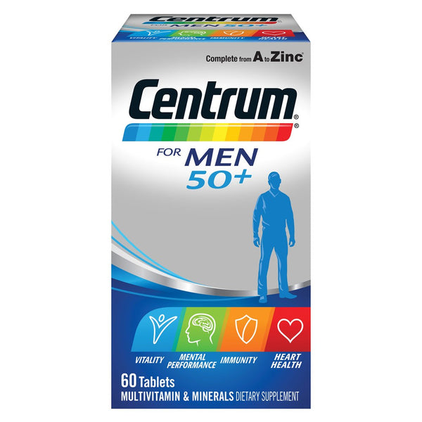 Centrum For Men 50+ Tablets 60