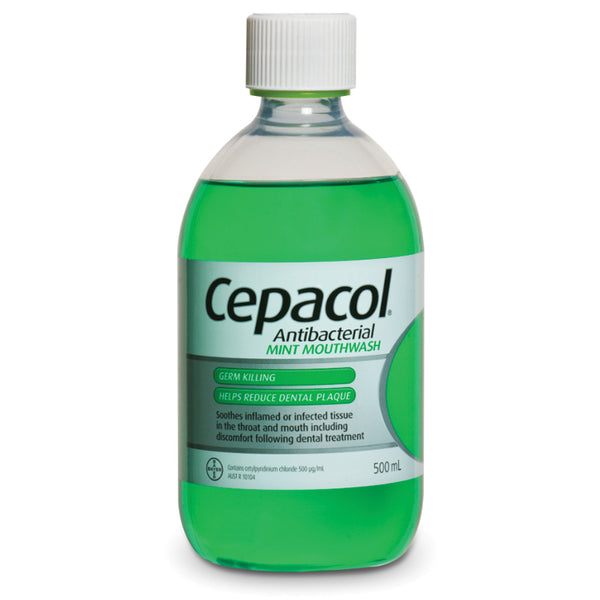 Cepacol Antibacterial Solution Mint 500mL