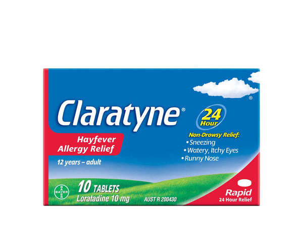Claratyne Non-Drowsy Tablets 10
