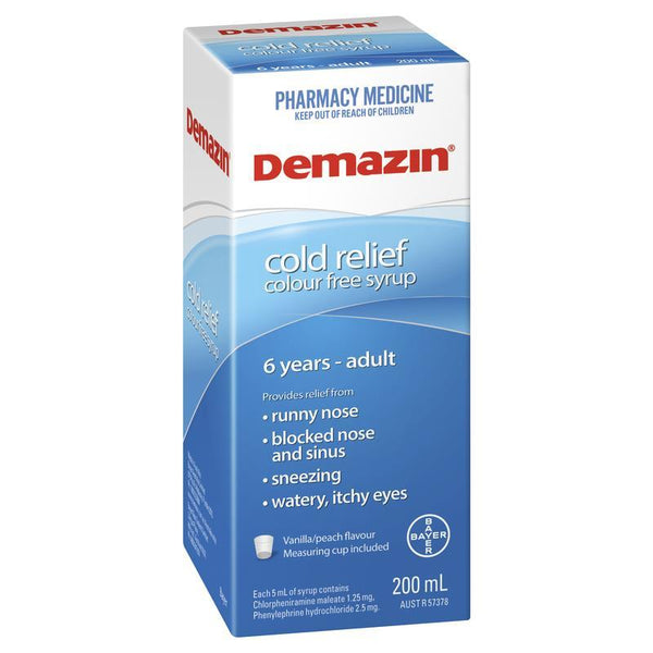 Demazin Syrup Clear 200mL