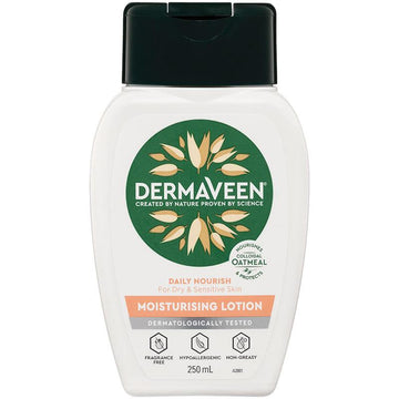 DermaVeen Daily Nourish Moisturising Lotion 250mL