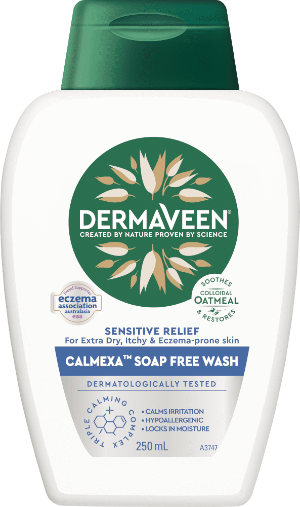 DermaVeen Sensitive Relief Calmexa Soap Free Wash 250mL