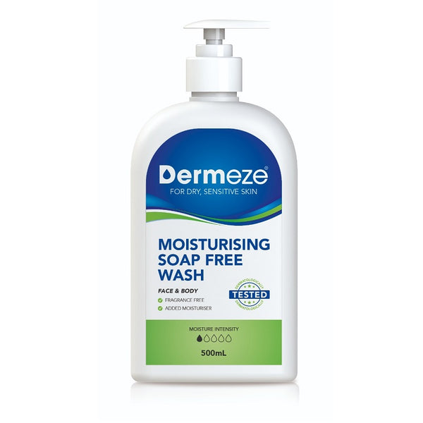 Dermeze Moisturising Soap Free Wash 500mL