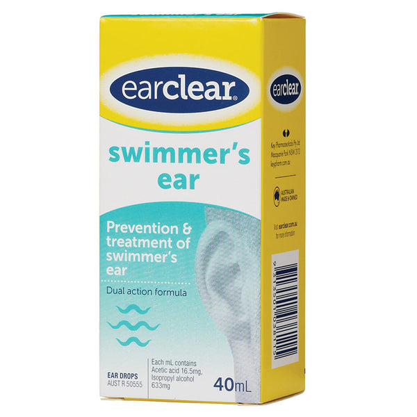 EarClear Swimmers Ear Drops 40mL