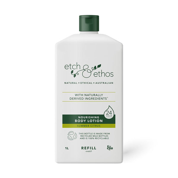 Ego Etch & Ethos Nourishing Body Lotion Summer Citrus Refill 1L