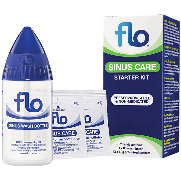 Flo Sinus Care Starter Pack 12 Sachets