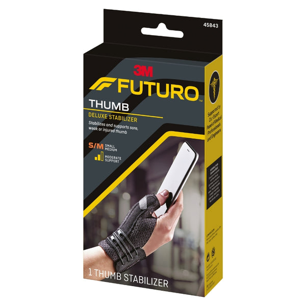 Futuro Thumb Deluxe Stabilizer Black - Small/Medium