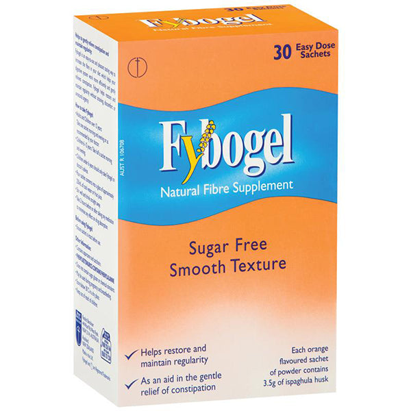 Fybogel High-Fibre Supplement Orange Flavour Sachets 30