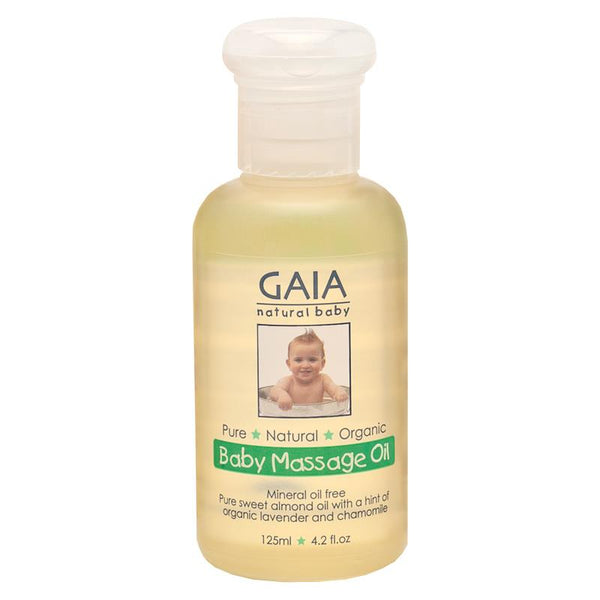Gaia Baby Massage Oil 125mL