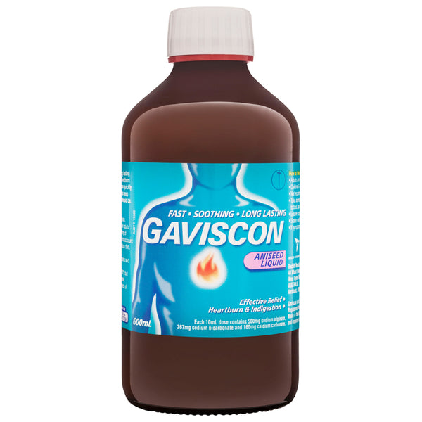 Gaviscon Original Aniseed Liquid 600mL