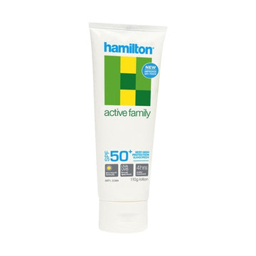 Hamilton Active Family SPF 50+ Sunscreen 110g