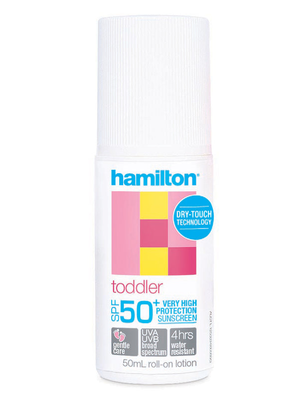 Hamilton Toddler SPF 50+ Roll On Sunscreen 50mL