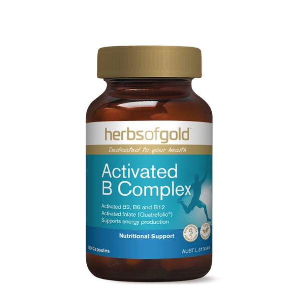 Herbs Of Gold Activated B Complex Capsules 60