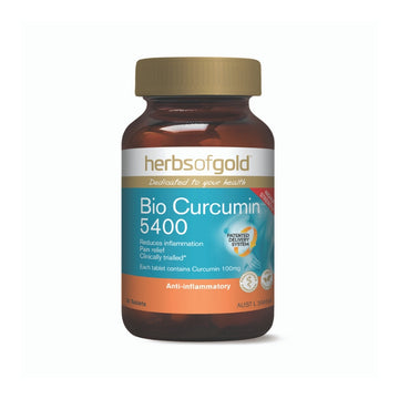 Herbs Of Gold Bio Curcumin 5400 Tablets 30