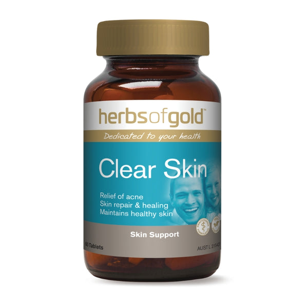 Herbs Of Gold Clear Skin Tablets 60