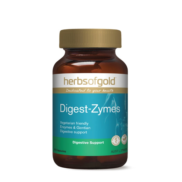 Herbs Of Gold Digest-Zymes VegeCapsules 60