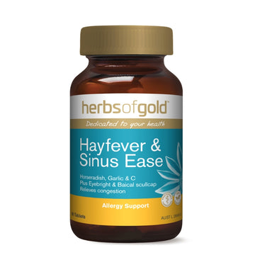 Herbs Of Gold Hayfever & Sinus Ease Tablets 60