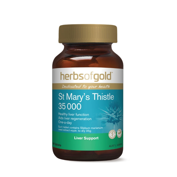 Herbs Of Gold St Mary's Thistle 35000 Tablets 60