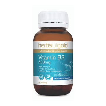 Herbs Of Gold Vitamin B5 500mg Capsules 60