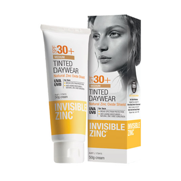 Invisible Zinc Tinted Daywear Light SPF 30+ 50g
