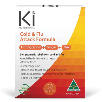 Ki Cold & Flu Attack Formula Tablets 30