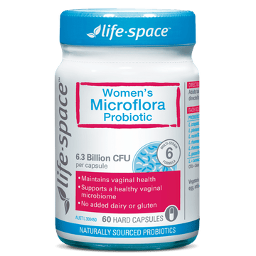 Life Space Women's Microflora Probiotic Capsules 60