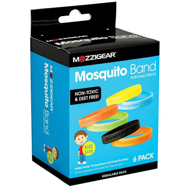 Mozzigear Mosquito Band 6 Pack