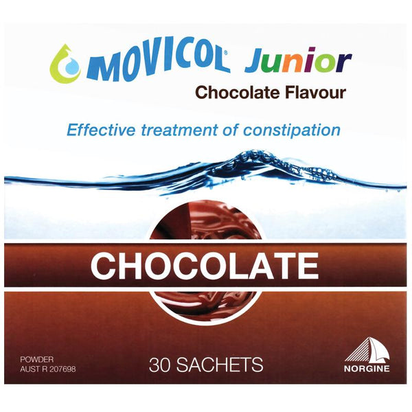 Movicol Junior Chocolate Sachets 6.9g 30 Pack