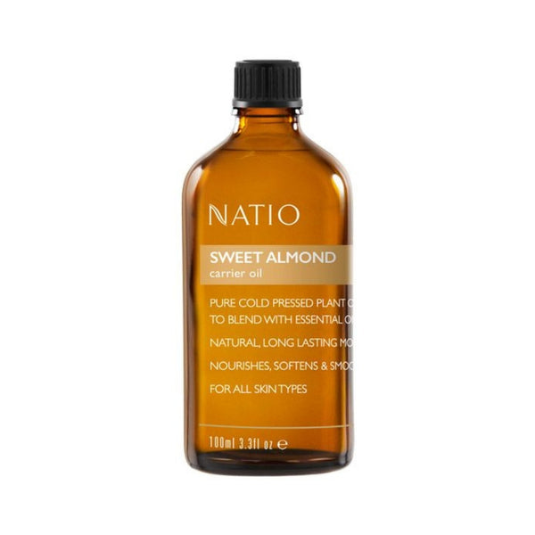 Natio Natural Carrier Oil Sweet Almond 100mL