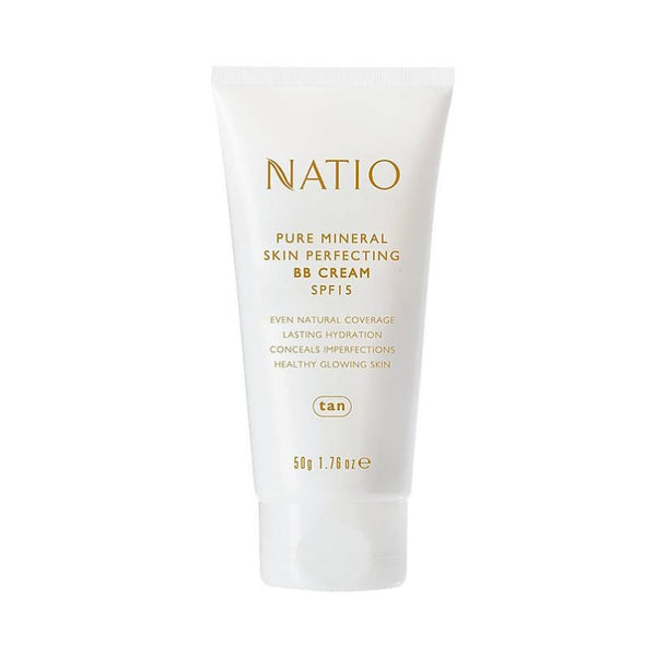Natio Pure Mineral Skin Perfecting BB Cream SPF 15 Tan 50g