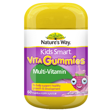 Nature's Way Kids Smart Multi Vitamins + Veggies Pastilles 60