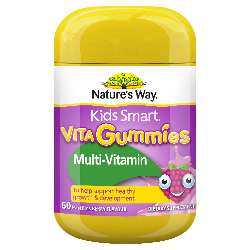 Nature's Way Kids Smart Multi Vitamins + Veggies Pastilles 60