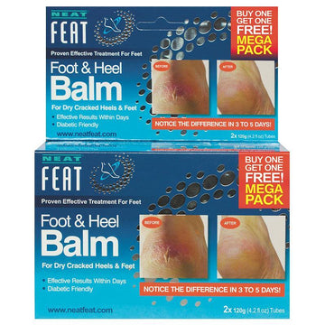 Neat Feat Foot & Heel Balm 120g Double Pack
