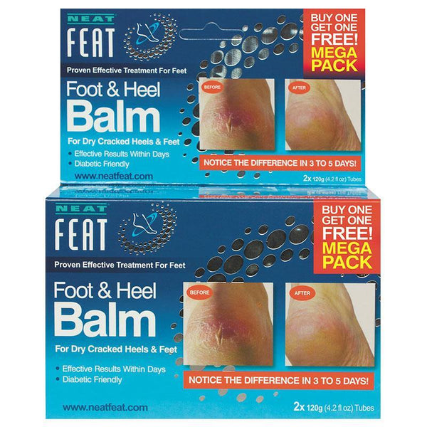 Neat Feat Foot & Heel Balm 120g Double Pack